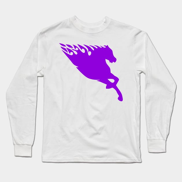 Hell Steed 13 Long Sleeve T-Shirt by PhantomLiving